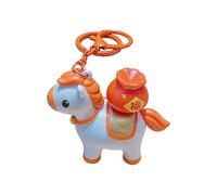 Genérico Colgante Caballo Para Bolso - Colgante Del Año Del Caballo Con Sonido,Llavero Para Coche 2026 Con De La Suerte Giratoria - para Niños Adultos Chicas y Chicos Cumpleaños Graduación y