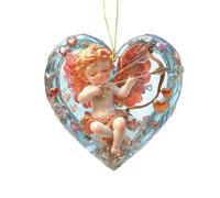 Genérico Colgante de romántico - navideño de de Amor, Linda decoración Colgante Creativa, Elegante Figura de navideño, Elegante Accesorio para árbol | Decoración del hogar con de