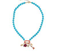Genérico Collana Con Ciondolo A Forma Di Pesce, Collana Boho Da Spiaggia