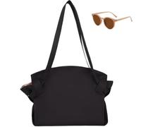 Genérico Collapsible Tote Shopping Bag, Large Capacity Grocery Tote for Womens, Lightweight Travel Shoulder Camp Bags