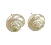 Genérico Collar con colgante de perlas de artesanal, aretes texturizados inspirados en la playa, accesorio de joyería para creadores de tendencias, aretes de para fiestas, joyería