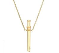 Genérico Collar con forma de cuchara, joyería funcional portátil, colgante de mini cuchara de acero inoxidable, collar diario único, utilidad ligera y portátil para uso diario (#A)