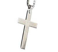 Genérico Collar de cadena bíblica para hombres,Collar de cadena religiosa, de Colgante Santo | Joyería cristiana de acero inoxidable, colgante de versículo bíblico de sagrada, collar religi