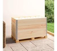 Genérico Collar de Caja de palés 3 uds Madera Maciza de Pino 50x100 cm,Economía e Industria,Manipulación de Materiales,Plataformas de Carga y palés-310053