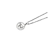 Genérico Collar De Constelaciones para Mujer, Colgante De Plata De Ley 925, Tallado Hueco, Delicado Colgante, Gargantilla De Constelaciones Guardianas para Mujeres Y Niñas, Regalo De Tauro