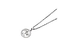 Genérico Collar De Constelaciones para Mujer, Colgante De Plata De Ley 925, Tallado Hueco, Delicado Colgante, Gargantilla De Constelaciones Guardianas para Mujeres Y Niñas, Regalo De Virgo