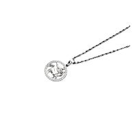 Genérico Collar De Constelaciones para Mujer, Colgante De Plata De Ley 925, Tallado Hueco, Delicado Colgante, Gargantilla De Constelaciones Guardianas para Mujeres Y Niñas, Regalo De Sagitario