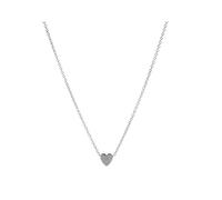 Genérico Collar de Moda de Mujer Collar Colgante de Chica Collar de Amor Joyas Plateadas Exquisitas y de Alta Gama Atmósfera Casual al Aire Libre Vestido Elegante Diosa Brillante