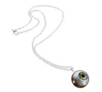 Genérico Collar de Ojos Espeluznantes con Colgante de Joyería de Halloween para Hombres y Accesorios Únicos