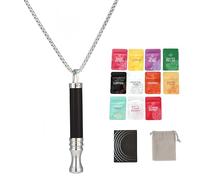 Genérico Collar de Respiración para la Ansiedad con Resistencia, Collar con Filtro de Frutas para Aliviar la Ansiedad, Ejercicios de Respiración, San Valentín o Cumpleaños para Hombres y Mujeres (#3)