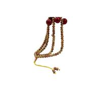 Genérico Collar de rosario para musulmanes amigables, hebras de cuentas de acrílico pulido, cadena de mano, accesorio religioso elegante, collar de rosario para musulmanes multiusos