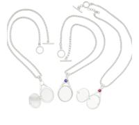 Genérico Collar de sirena H2O - Colgante con solo agregar agua - Concha que se puede abrir H2O (Rojo)