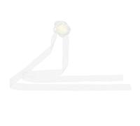 Genérico Collar Floral Largo Envolvente y Diadema Estilo Bosque Francés para Mujer, Accesorios para Bodas y Eventos de Verano, Cinta para Uso Prolongado