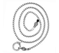 Genérico Collar for Mujeres y Hombres, Hebilla Multiusos de Hierba Tangwen for Cualquier Aniversario, Graduación, Navidad, Cumpleaños u Otro Regalo Festivo(55CM)
