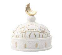 Genérico Collectible Building Model - Ancient Pillar Display, Hand Painted Fantasy Realm Structure with Gold Accents, Elegant Artistic Pedestal Art, Ideal for Nursery Bedside Bookshelves