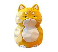 Genérico Collectible Cat Figurines, Miniature Resin Animal Sculptures, Weatherproof Outer Shield with Fade Resistant Coat, Compact Dashboard Ornament, Sl esktop Centerpiece with Sturdy Build