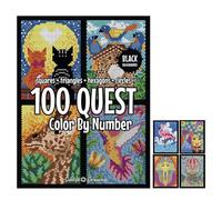 Genérico Color By Number | Early Educational Drawing Workbook | Color Painting Book for Relaxation Stress Relief Adults Kids Women Girls Games Crafts Hobbies Home School
