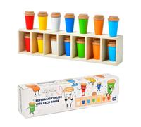 Genérico Color Game | Bottle Game - Memory Educational Learning Toy Board for Kids Family Boys Girls Children Adults Indoor Outdoor Classroom Backyard Beach Party Birthday
