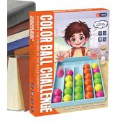 Genérico Color Matching Toys, Sorting Ball Game, Toddler Learning Set, Skill Builder, 10.24 x 8.27 x 1.69 Inches, Interactive Fine Motor Activity, Great for Preschool, Travel, Holiday Fun