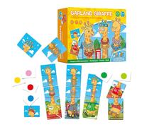 Genérico Color Recognition Toy, Color Sorting Toy, Kids Giraffe Puzzle Game, Matching Card Board Set for Preschool Learning Children Boys Girls Home, 6.69x5.12x1.97 Inches, Multi-Color