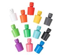 Genérico Color Sorting Toy - Wooden Early Educational 12 Pieces,Stacking Cups Sensory Training Activities For Boys Girls Home Kindergarten