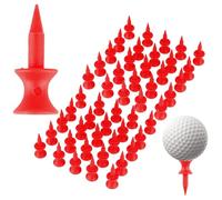Genérico Colored golfTees, Portable golfBall Tees - Reusable Golfing Tees Pack, Durable Training Accessories, Lightweight Sports Equipment | Practice Aids For Women Men Beginners Professionals