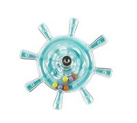 Genérico ,Colorful Interactive Rotating Small Wheel Rattle - Interactive Parakeet ToysBird Spinner Cage Accessories - For Cockatiels Budgies Lorikeets Parrot Exercise Enrichment