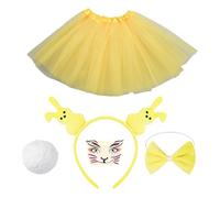 Generico Colorido kit de disfraz de Halloween | Bunny Dress Up Set, Funny Parties Supplies, Adorable Cosplay Accessories for Easter, Birthday, Christmas