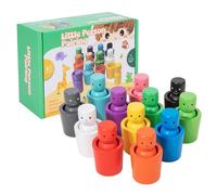 Genérico Colour Sorting Toys - Ages 3+ Stacking Cups Sorting Activities | Monťessori Early Education Toys | Wooden Color Matching Game For Țoddlers | Fine Motor Skills Development, Preschool Learning