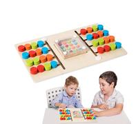 Genérico Colour Sorting Toys | Color Recognition Wood Table Game, Interactive Color Matching Game, Preschool Educational Toy For Boys and Girls, 32.5x19x3.5cm Color Identification Board Game For Kids