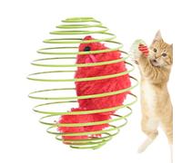 Genérico Colourful Cats Springs Toys - Interactive Cat & Kitten Toys, Durable Spring Cat Toy for Swatting, Biting, Hunting, Enrichment Play, Fun Kitten Toy to Keep Kittens Active & Engaged