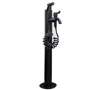 Genérico Columna de Agua Exterior de Acero Inoxidable 304, Soporte de Manguera Independiente con Grifo con Cerradura, Fuente y dispensador de anticongelante para jardinería Vertical.