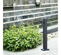 Genérico Columna de Agua para Jardín Exterior de Acero Inoxidable 304,Grifo Vertical Exterior de,Fuente Jardin con Grifo,para Jardín,Patio y riego de Césped(60cm/23.6in)