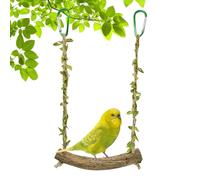 Genérico Columpios para loros - Jaula interactiva para loros, soporte de percha colorido y cómodo, , jaulas, pajareros, accesorio para | Ideal para e