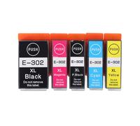 Genérico Combinación De Cartuchos De Tinta 302 XL, Impresión De Páginas De Alto Rendimiento, Tecnología De Chip Mejorada, Carcasa De PP A Prueba De Fugas, Diseñada para Xp-6000/xp-6100