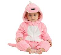 Genérico Combinaison de dinosaure pour enfant en polaire douce, costume de jeu déguisement bébé garçon, tenue d’Halloween confortable et chaude pour tout-petit (4-5 Years)