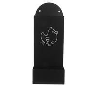 Genérico Comedero para Gallinas de Hierro Negro Compartimentos Separados para Ostra y Arena, Fácil de Rellenar y Compatible Todos los Tipos de Gallineros