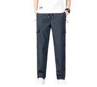 Genérico Comforflex - Men's Multi-Pocket Stretch Comfort，Pants Casual, Comfort, Breathable for Every Occasion (Dark Gray,3XL)