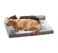 Genérico Comfortable Dog Bed, Breathable Large Dog Bed, Soft Dog Sofa, Portable Cat Mattress, Acerca de 50 x 40 x 11 cm, aproximadamente 75 x 50 x 16 cm, espuma para juntas saludables, no Skid Bottom