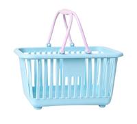 Genérico Compact Carry Basket - Tiny Box for Snacks | Portable Storage with Handles, Kids Toy Organizer, Desk Bathroom Utility, Kitchen Pantry Holder, Dorm Shopping Container, Home Accessory