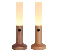 Genérico Compact Desk Lamp - Decorative Desk Light, Night Lamp with Motion Sensor Detection, Table Nightlight with Soft Lightings, Indoor Lighting Home Supplies, Table Lighting for Daily Use