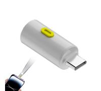 Genérico Compact LED Mini Flashlight - High Brightness Torch, Type C Rechargeable Travel Light, Plug and Play Portable Tool, Hiking Camping Home Use, Outdoor Adventure Men Women Light Accessory