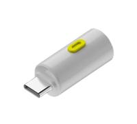 Genérico Compact LED Torch - Pocket Flashlight for Explorers | 0.9x0.5 Inch Battery Free ABS Lamp, High Brightness Light Beam for Backpacks, Travel Night Light, Hiking Gadget Accessories Phones