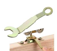 Genérico Compact Pocket Door Wrench - Easy Door Alignment Tool For Bifold & Sliding Closet Doors | Lightweight Handy Wrench For Quick Track And Hinge Adjustment
