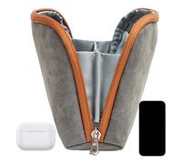 Genérico Compact Storage Solution, Tech Travel Organizer, USB Accessories Bag, Lightweight Electronic Case, Multifunctional Storage Pouch for Charging Bank Earphone Phone 24x6x13.5cm