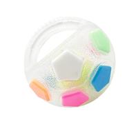Genérico Compact Tough Dog Ball Toy, Interactive Squeaky Chew Ball, 7.09 Inches Adorable Sturdy Safe Non Toxic Heavy Duty Pet Training Toy for Aggressive Chewers, Fetch and Play