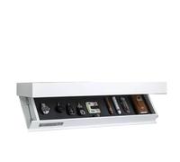 Genérico Compartimentos Secretos,Estante Flotante Oculto Compartimento, Estante con Oculto, Flotante, Ideal for Sala de Estar u Oficina(White,40 * 21 * 5.2 cm)