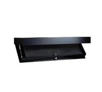 Genérico Compartimentos Secretos,Estante Flotante Oculto Estantería con Compartimento Secreto, estantería Flotante Oculta, estanterías flotantes cajón, for salón u Oficina(Black)