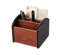 Genérico Compartments Desk - Wooden Desk DIY Desktop Tidy Pen, Pencil Holder Office Organization For Desks | For Stationery Supplies Markers Phone Home School Classroom Dorm Table