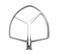 Genérico Compatibilidad for Accesorios de Ayuda for batidora Kitchenaid 7 Cuartos, Soporte for látigo Alambre, Gancho for Masa y Paleta(Stainless Steel Pulp)